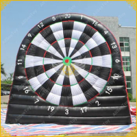 Giant 5.4m PVC Inflatable Foot Darts for Sale, Soccer Darts, Football Darts Game,Big Balls and Air Blower Included