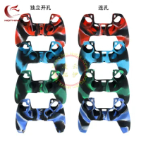 Camouflage Handle Sleeve Silicone Case Dustproof Skin Protective Cover Anti-Slip for Sony Play Station 5 Controller PS5 Gamepad