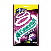 Airwaves 紫冰野莓口香糖量販包(140g) [大買家]
