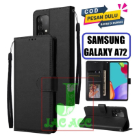 DOMPET HP PREMIUM UNTUK SAMSUNG A72 NEW LEATHER FLIP CASE PREMIUM UNTUK SAMSUNG A72 NEW