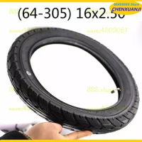 16*2.5 tire inner tube Fits Kids Electric Bikes Small BMX Scooters with a bent angle valve stem