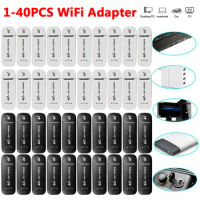 1-40PCS 4G LTE Router Wifi Repeater USB Dongle 150Mbps Modem Wireless WiFi Adapter Sim 4G Card Router Home Office