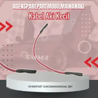 ⚡Ready⚡Kabel Aki Merah Kecil Mobil Motor Mainan Aki Remot