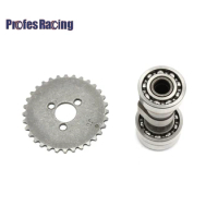 Motorcycle Parts Accessories Cylinder Head Kits Camshaft With Timing Gear For Lifan 140cc Off-road Dirt Pit Bike Engine