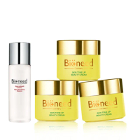 【Bioneed】德國Bioneed德國原裝進口亮白淨化活膚霜100ml3入+1入150ML青春露組(活膚霜組合)