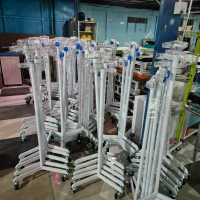 Tiang Infus Medis | Tiang Infus Besi | Tiang Infus Besi 3 Kaki | Infus Medis | Tiang Infus Standar R