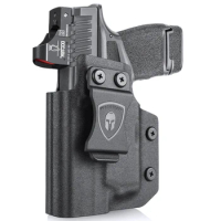 Hellcat TLR6 Holster, IWB Kydex Holster Custom Fit: Springfield Armory Hellcat w/ TLR6 Tactical Righ and Left Hand Gun Bags
