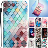 Painted Case For Xiaomi Redmi Note 10 4G Cover on For Xiaomi Redmi Note 10 5G Note 10 Pro Max Note 10 Pro Note 10S Leather Case