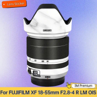 For FUJIFILM XF 18-55mm F2.8-4 R LM OIS Lens Sticker Protective Decal Film Anti-Scratch Protector Skin 18-55 2.8-4 F2.8-4