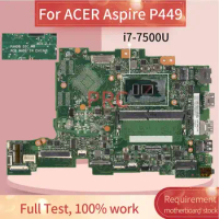 For ACER Aspire P449 i7-7500U Notebook Mainboard PA4DB SR341 DDR4 Laptop Motherboard