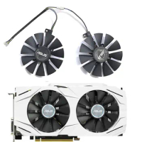 New D09210S12HH T129215SU 87MM 4PIN DC 12V 0.5A GTX 1080 1070 GPU Fan for ASUS RX 570 480 GTX1070 1080 Graphics Card Cooling Fan