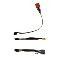 3Pcs/Set Suitable for Lenovo Motherboards with Ordinary Chassis Transfer Wiring Switch Cable USB Cable Audio Cable