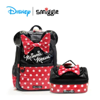 MINISO Disney Cartoon Backpack For Girls Smiggle Children's Schoolbag Large-capacity Hot-selling Schoolbag Kids Gift Lunch Bag