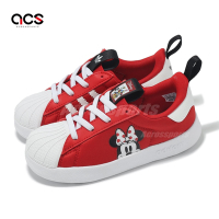 adidas x 迪士尼 休閒鞋 AdiFom Superstar 360 I 小童 紅白 米妮 小朋友 貝殼頭 JH5180