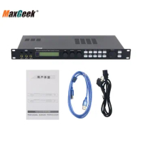 Maxgeek TZT-X5 110V Karaoke Effect Karaoke Professional Audio Processor 32Bit DSP Processor for Speakers