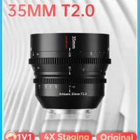 7artisans 35 50 85mm T2.0 Full Frame Cinema Vision Lens For Sony E/Canon RF/Nikon Z/Leica L