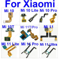 Proximity Distance Ambient Light Sensor Flex Cable For Xiaomi Mi 10 10T 11 11T Pro Lite Mi 10 11 Ultra Flashlight Sensor Flex