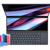 laptop Keyboard Cover skin Screen Protector For Asus Zenbook Pro 14 Duo OLED UX8402 UX8402Z 2022 UX 8402 14 inch Screen films