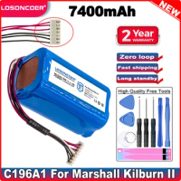 LOSONCOER 7400mAh Battery C196A1,TF18650-3200-4S2PA For Marshall Kilburn II V2 7252-XML-SP