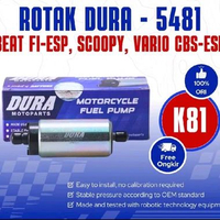 Rotak Pompa bensin Dura -5481 K81 Beat street Fi Esp '12-19 Scoopy Fi Esp '13-19 Vario 110 fi esp '1