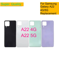 10Pcs/Lot For Samsung Galaxy A22 4G A225 Housing Back Cover Case Rear Battery Door For Galaxy A22 5G A226 Chassis Housing