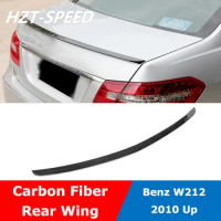 W212 AMG Style Carbon Fiber FRP Material Rear Wing Spoiler For BENZ W212 E180 E200 E300 Modify 2010 Up