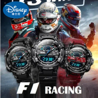Disney For Mens Watch F1 Racing Dial Dual Display WristWatches Male Multi Function Ferrari Lamborghini Darth Repeater New Clock