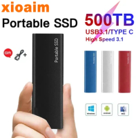 For Xiami Portable SSD 128TB Hard Drive 2TB/30TB/64TB Original External SSD Hard Drive Type C USB3.1 Hard Disk USB Flash Drive
