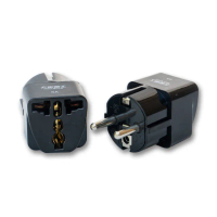 【太星電工】旅行用插頭SA-12入(德國/法國/韓國/印尼AA219)