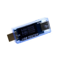 USB Tester DC Power Meter 4V-30V Digital Voltmeter Volt Meter Power Bank Wattmeter Voltage Tester Detector