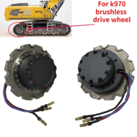 1/14 Drive Wheel Hydraulic Excavator K970 Brushless Drive Wheel Accessories for Excavator Bulldozer KABOLITE Model