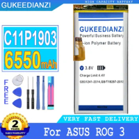 GUKEEDIANZI Replacement Battery, C11P1903 for ASUS, Rog Phone 3, ROG3, ROG 3, Phone3, , 6550mAh, New
