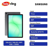 TABLET SAMSUNG TAB A11+ WIFI 6/128 GRAY