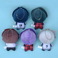 10cm New Blue Lock Plush Pendant KeyChain Isagi Yoichi Nagi Seishiro Mikage Reo Rin Itoshi Itoshi Sae Action Doll Toy Bag Gift