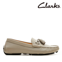 【Clarks】女鞋 Quilto Step 柔軟舒適真皮樂福鞋 莫卡辛鞋(CLF78143C)