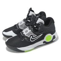 【NIKE 耐吉】籃球鞋 KD Trey 5 X EP 黑 白 Durant 螢光綠 氣墊 魔鬼氈 運動鞋(DJ7554-007)