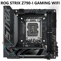 ASUS ROG STRIX Z790-I GAMING WIFI 6E LGA 1700 Intel13th&amp;12th Gen mini-ITX Gaming Motherboard PCIe5.0,DDR5,10+1 Power Stages 2.5G