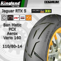 Ban Kingland Matic Tubeless 110/80-14 RTX 5 Soft Compound Ban Motor Ring 14