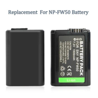 1500mAh NP-FW50 NPFW50 Battery for SONY DSC-RX10, RX10 II, RX10 III, RX10 IV, ILCE-QX1, A7R, A7 II, A7S, A6500 Camera Batterie