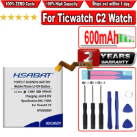 HSABAT 600mAh SP502626SF Battery for Ticwatch C2 Watch