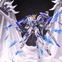 ZZA Model ZA08 CH-01 MG 1/100 Blue Flame Finished Alloy Skeleton Anime Mecha Assembly Model Action Figures With bonus TOY