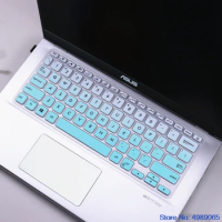Silicone Laptop Keyboard Cover Skin Protector For ASUS VivoBook 14 M409DA M409D M409B M409BA M409 M 409 DA FJ FB 14 Inch