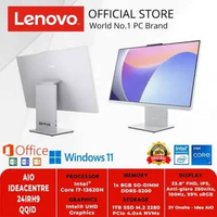 LENOVO AIO ALL IN ONE IDEACENTRE 24IRH9 QQID INTEL CORE i7-13620H 8GB 1TB SSD WIN 11 HOME + OFFICE H