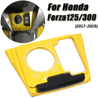 2017-2019 Motorcycle key lock seat lock cover decorative cover For Honda Forza 125 Forza 300 Forza300 Forza125