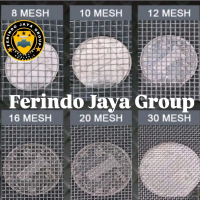 Kawat Wiremesh Mesh 16 Stainless 304 / Kawat Loket Mesh 16 SS 304 Per 1Roll ( 30 meter )