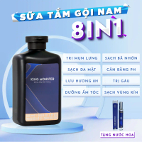 Sữa tắm gội nam King Monster hương nước hoa cao cấp 350ml