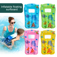 Kids Floating Surfboard Children Water Recliner Cartoon Inflatable Floating Row Thickened Blow Up Lounge Chair for Kids Children