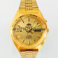 Orient Double Lion fully automatic mechanical watch, men's watch AAa mechanical watch,fully automatic watch The gold watch