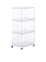 PP SHELF W CASTER 3LAYERS