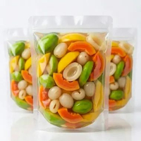 Asinan Buah Mix Halal / Manisan Buah Campur Segar / Kedondong Salak Pepaya Mangga Basah